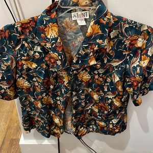 Beautiful Silk Patterned Shirt